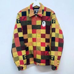 激レア エイプ CPOジャケット ape キムタク ラブジェネ チェック