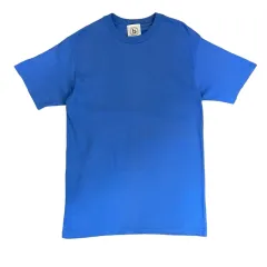 ヴィンテージ ブルー コットン 半袖 Tシャツ M