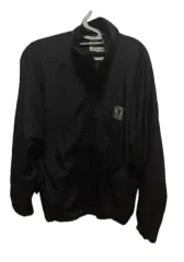 PUMA プーマ ブラック ウィンドブレーカー (m)