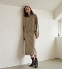 TODAYFUL/【完売品】Puffy Knit Skirtグレイッシュベージュ - メルカリ
