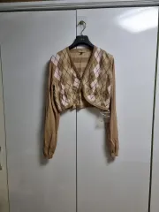 バーバリー ボレロ クロップド カーディガン