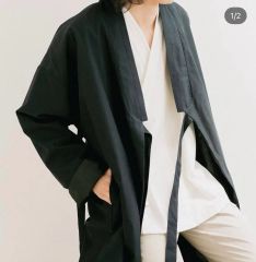 ☆ito fukuoka 新品 over コート ブラック ロング - メルカリ