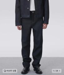 新品】無印 MUJI Labo 再生ポリエステルデニムワークパンツ L - メルカリ