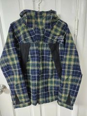 値下げ)Stüssy フード付きチェックジャケット XL - メルカリ