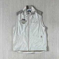 FILA フィラ 日本版 オールドスクール ウィンドブレーカー ベスト ジップアップのサムネイル