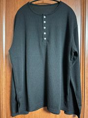 kinema waffle henley neck キネマ ワッフル ヘンリー - メルカリ