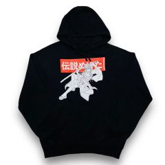 打首獄門同好会/新日本プロレス コラボパーカー Lサイズ ブラック