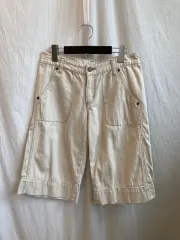 HUSHUSH ベージュデニム 5分 パンツ (M)