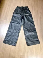 スタイルナンダ ベルト付きレザー パンツ S 新品のサムネイル