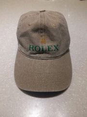 ROLEX ベースボールキャップ グリーン メッシュ - メルカリ
