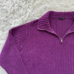 UNIQLO 日本 ヴィンテージ ニット ハーフジップ UNIQLO ニット ハーフジップ UNIQLO ニット