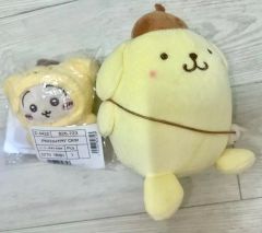 ポムポムプリン 甘かわデザインマスコット ごめんね むに〜 ぬいぐるみ