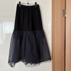ADORE チュールロングスカート ブラック 38 - メルカリ