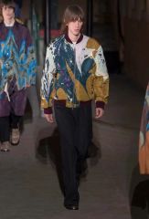 sacai 2025SS Car Race Print Knit Blouson - メルカリ