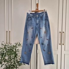 wunderlang wild flower jeans 2-3y - メルカリ