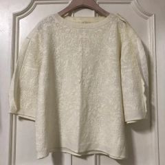 PARIGOT ジャカードブラウス タグ付き未使用 - メルカリ