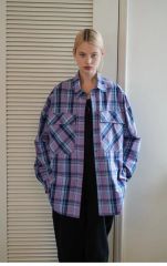 美品】machatt グログランチェックシャツ - メルカリ