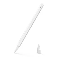 MoKo Apple Pencil ケース 第2世代/Pencil Pro適用 アップルペンシルカバー ペン先保護キャップ付き 吸着充電対応 握りやすい 滑り止め iPencil 2 カバー 落下防止 全面保護 iPad air5 2022 / iP ...