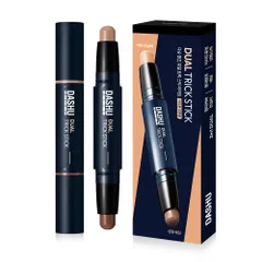 【DASHU】 メンズデュアルトリックスティック(Sand) 3.5g <!-利用不可文字-!> コンシーラー シェイディング オルインワン ニキビ跡 毛穴 青髭 赤み クマ シミ そばかす 隠し のサムネイル