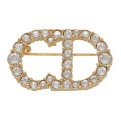 中古】 Christian Dior クリスチャン・ディオール ブローチ ブローチ
