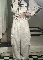 Y2K ユニーク カーゴ パンツ