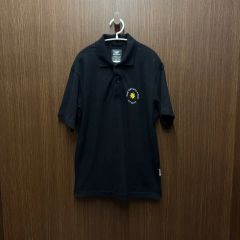 90 VERSACE ポロシャツ 黒 ヴェルサーチ メデューサ 半袖ポロシャツ