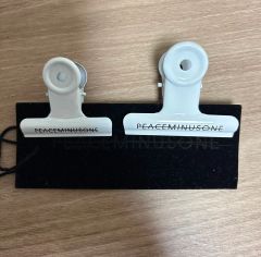 PEACEMINUSONE クリップ 2個セット - メルカリ