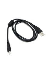 [wumio] Nikon Compatible Cable 1m Nikon UC-E6 Interface Cable Charging Digital Camera Data Transfer USB Cable coolpix PC Computer Connection