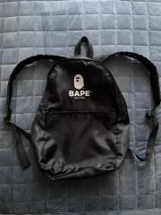 A BATHING APE ナップサック メッシュ ブラック専用 - メルカリ