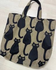 ヒステリックグラマー 黒猫プリント トートバッグ - メルカリ