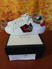GUCCI 猫 キャット プリント スニーカー ミケーレ グッチガーデン