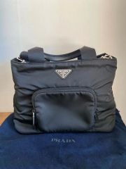 プラダ マザーズバッグ PRADA ボトル入れ おむつ替えシート ゴールド 