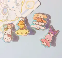 サンリオ キャラクターズ ファミリー クリップヘアクリップ