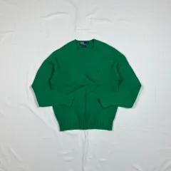 90s ポロラルフローレン POLO RALPH LAUREN ポニー ロゴ ニット