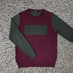 DKNY ドナカラン NEW YORK コットン ニット セーターのサムネイル