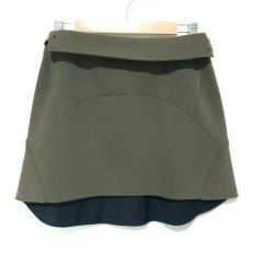 JINGER】ランニングプリーツスカート カーキ Mサイズ - メルカリ