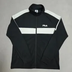 100 FILA フィラ 機能性 トレーナー ジップアップジャージ ジャケットLのサムネイル