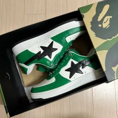 BAPE STA Green Patent Leather 会員限定品 - メルカリ