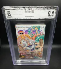 BGS 9.4 ワンピース ONE PIECE 104巻 Vol.104 Dust jacket 9.4 初版 1st Printing Beckett Graded マンガ Manga 鑑定済 漫画 JUMP 週刊少年ジャンプ 尾田栄一郎 帯付き Obi