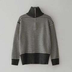 美品】SUNFLOWER サンフラワー メリノウール ニット XL ブラック