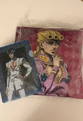 ジョジョの奇妙な冒険 ジョルノ・ブチャラティ リバーシブルクッション ファイル ジョジョWORLD2