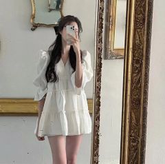 THETOE Kolonaki Tie Neck Onepiece 白 - メルカリ
