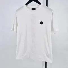 Mサイズ モンクレール ブラックワッペン 半袖 Tシャツ 白