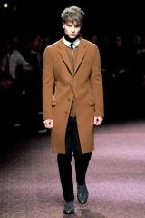 LANVIN paris ウール エラスチン ロングコート 48のサムネイル