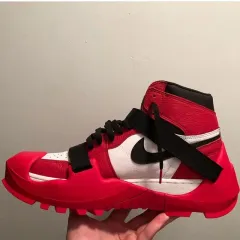250 255 NIKE MMW TR3 Vibram ソール レッド ブラックのサムネイル