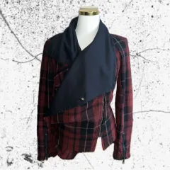 DIESEL レッド CHECK ジャケットのサムネイル