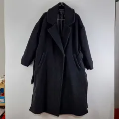 F9385 STYLENANDA スタイルナンダ レディース FREE ブラック オーバ ロングコート/ダクのサムネイル