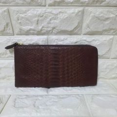 GUCCI グッチ　パイソン　赤　ラウンドファスナー　財布 GUCCI グッチ パイソン 赤 ラウンドファスナー 財布 - メルカリ