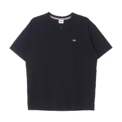 (新品) XL Tommy Hilfiger トミーヒルフィガー 刺繍 ロゴ Vネック 半袖 Tシャツ