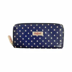 Cathkidston(キャスキッドソン) vintage ユニーク 星柄 ブルー 長財布 /バッグのサムネイル